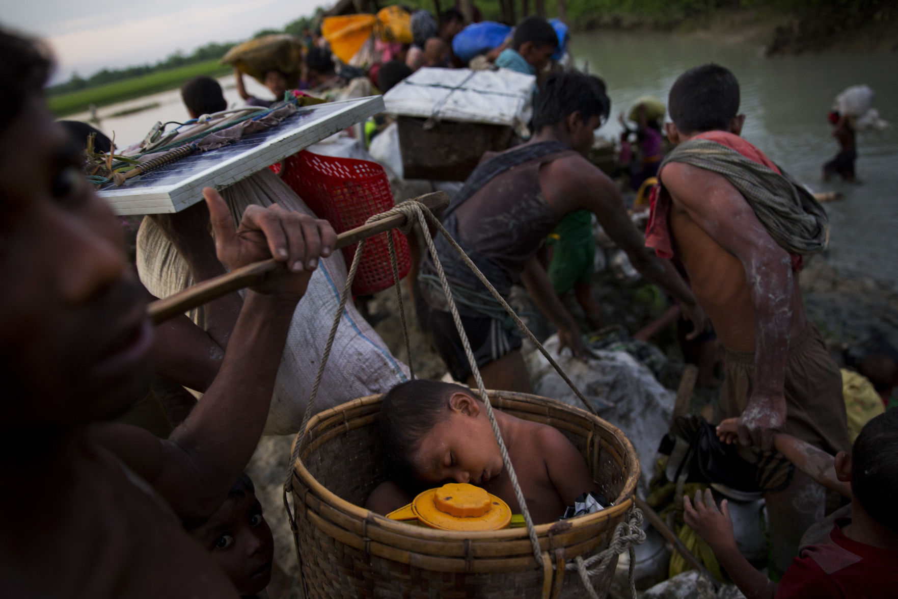 APTOPIX Bangladesh Myanmar Attacks